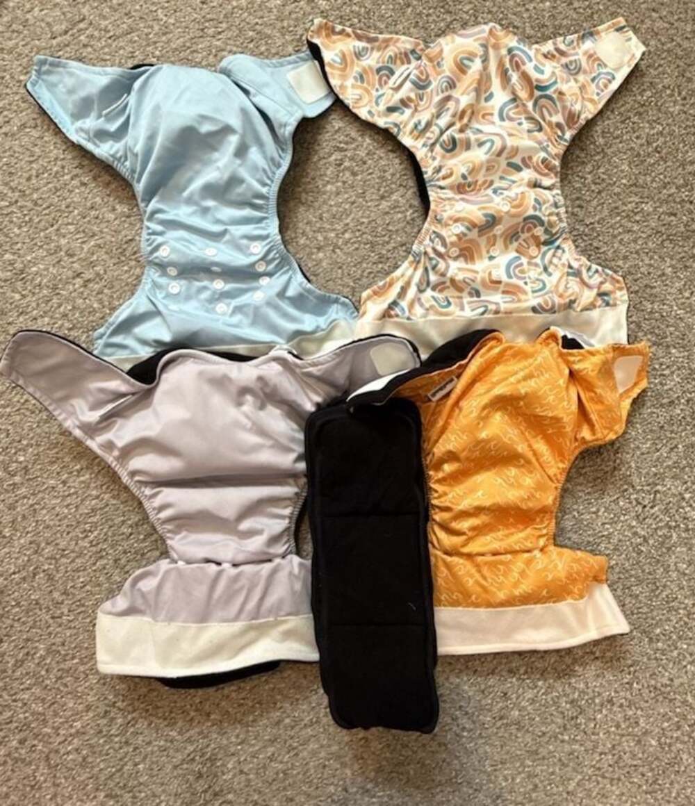Modibodi Reusable Baby Cloth Nappies Set of 4